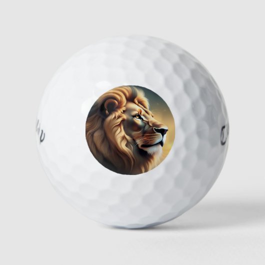 Lion Head Golfball (Vorderseite)