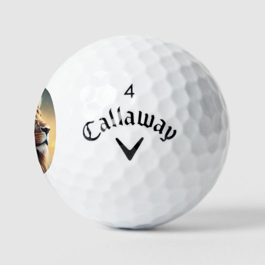 Lion Head Golfball (Logo)