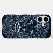 Lion Head Graphics Case-Mate iPhone Hülle (Rückseite (Horizontal))
