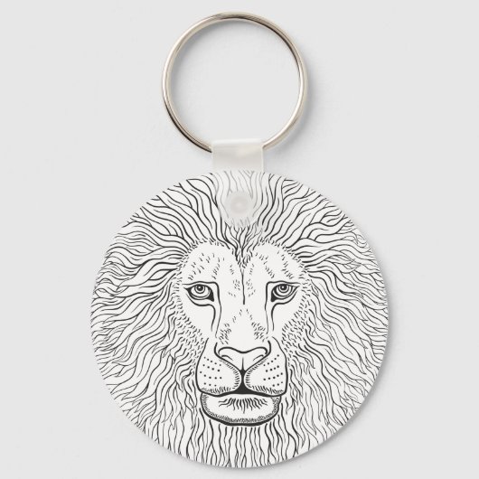 Lion Head Graphics Schlüsselanhänger (Vorderseite)