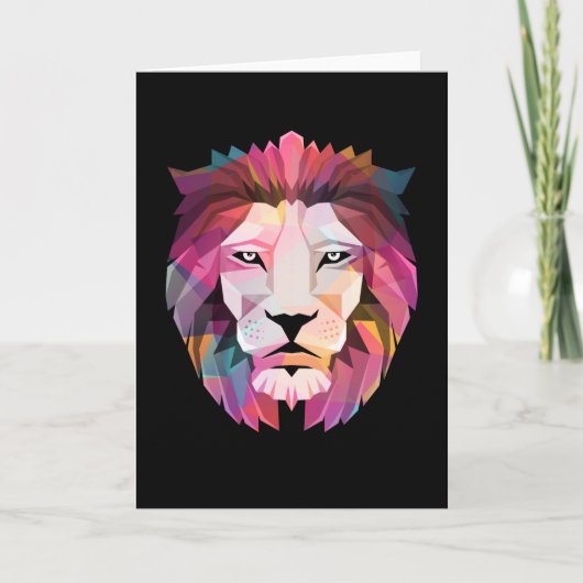Lion Head Karte (Vorderseite)