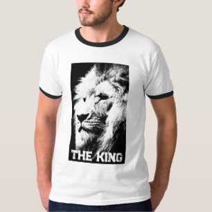 Lion Head King Mens Template Elegant Modernes Desi T-Shirt