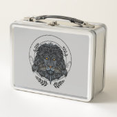 Lion Head Metall Brotdose (Vorderseite)