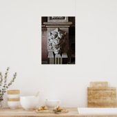 Lion Head Poster (Küche)