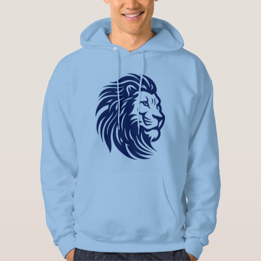 Lion Head Printed Hoodie & Sweatshirts (Vorderseite)