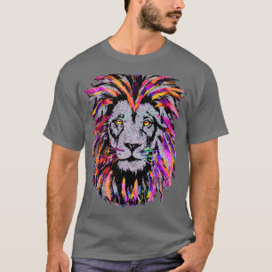 Lion Head Shirt - Lion Face T - Shirt