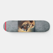 Lion Head Skateboard (Horizontal)