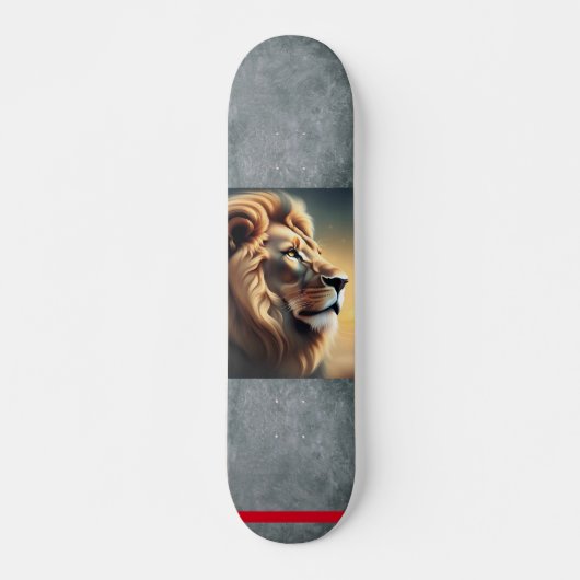 Lion Head Skateboard (Vorne)