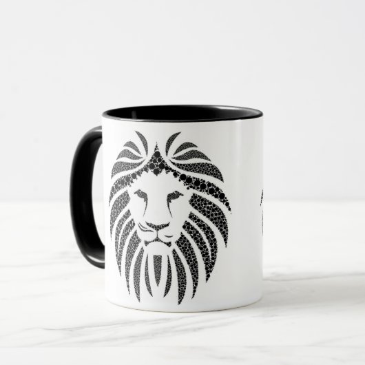 Lion Head Tasse (Vorderseite Links)