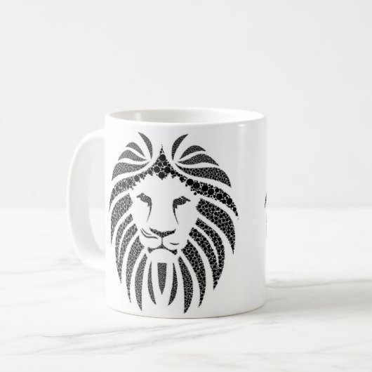 Lion Head Tasse (Vorderseite Links)
