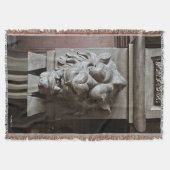 Lion Head Throw Blanket Decke (Vorderseite)