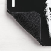 Lion Head Trendy Pop Art Picture The King Template Mousepad (Ecke)