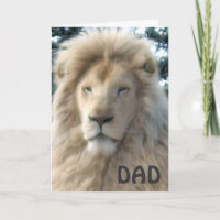 Lion Head 'You re Grrreat' Vatertagskarte