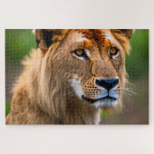 Lion Headshot Puzzle (Horizontal)