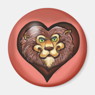 Lion Heart Pocket T-Shirt Magnet
