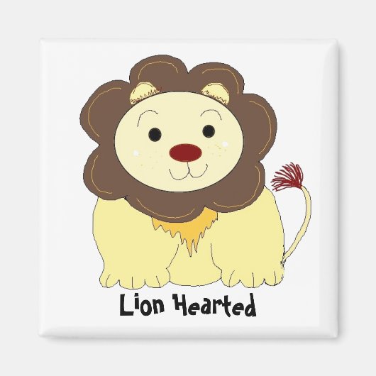 Lion Hearted Magnet (Vorne)