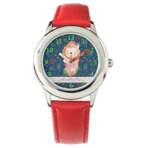 Lion Holidays Anpassen der Namensüberwachung Armbanduhr
