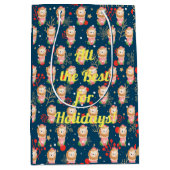 Lion Holidays Anpassen Mittlere Geschenktüte (Vorderseite)