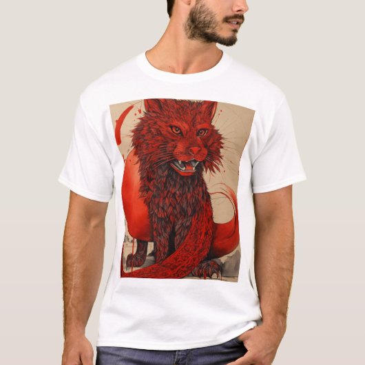 "Lion Hört: T - Shirt ohne Furcht und Furcht" (Vorderseite)