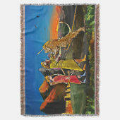 Lion Hunter Decke (Vorderseite Vertikal)