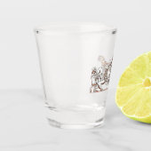 Lion Hunters Shot glass Schnapsglas (Links)
