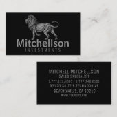 Lion II Visitenkarte (Vorne/Hinten)