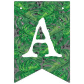 Lion Illustration Safari Happy Birthday Wimpelkette (Dritte Fahne)