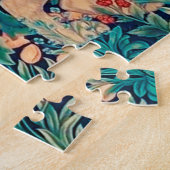 Lion in The Forest, William Morris Puzzle (Seite)