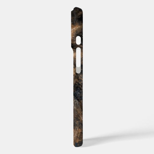 Lion iPhone Case mit grünen Augen (Rückseite / Links)