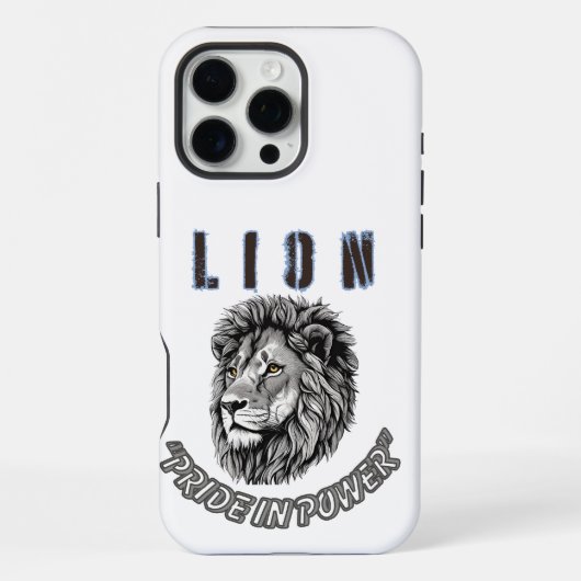 LION iPhone HÜLLE (Rückseite)