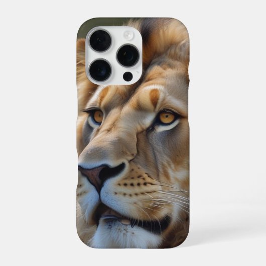Lion iPhone Hülle (Rückseite)
