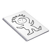 Lion Jammies Kid Notizblock (Rechte Seite)