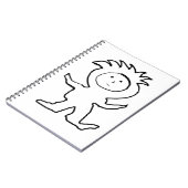 Lion Jammies Kid Notizblock (Linke Seite)
