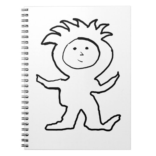 Lion Jammies Kid Notizblock (Vorderseite)