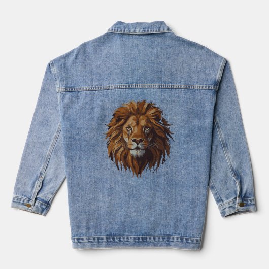 Lion Jeansjacke (Rückseite)
