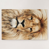 Lion Jigsaw Puzzle Face Foto (Horizontal)