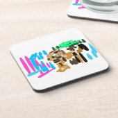 Lion joy getränkeuntersetzer (Linke Seite)