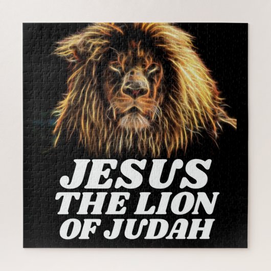 LION JUDAH CHRISTLICH JIGSAW PUZZLES (Vertikal)