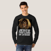 LION JUDAH JESUS CHRISTLICHE T - Shirt (Vorne ganz)