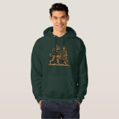 Lion Judah Tripe Jah Rastafari Reggae Rasta Roots  Hoodie (Vorne ganz)