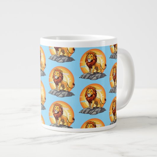 Lion Jumbo-Tasse (Vorderseite Rechts)