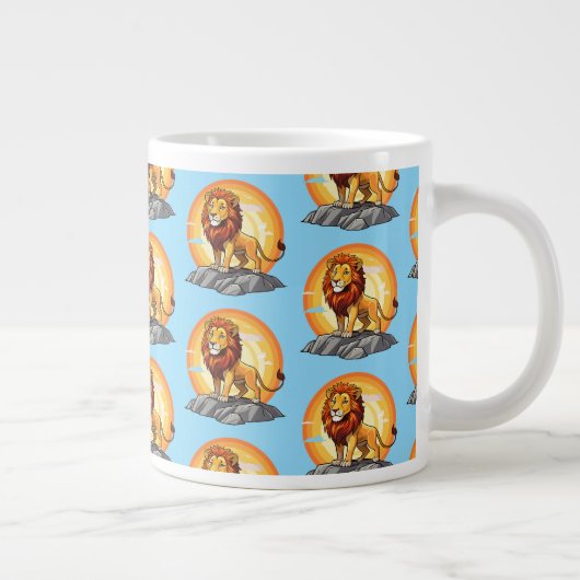 Lion Jumbo-Tasse (Rechts)