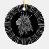 Lion - Jungle King Keramikornament (Hinten)