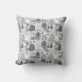 Lion Jungle King Throw Kissen (Vorderseite)