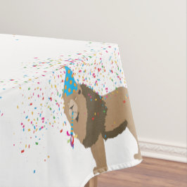 Lion Jungle Partying Animals mit Party Tischdecke