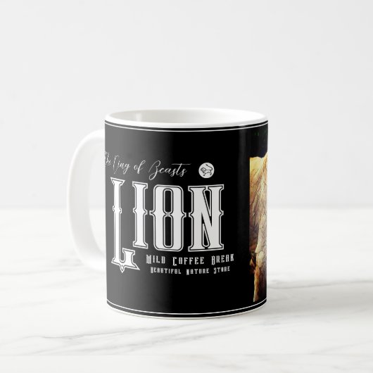 Lion Kaffeetasse (Vorderseite Links)