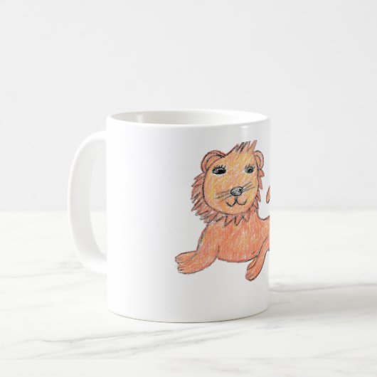 Lion Kaffeetasse (Vorderseite Links)