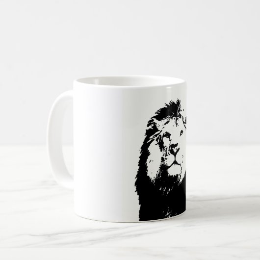Lion Kaffeetasse (Vorderseite Links)