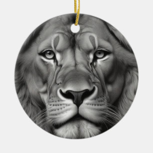 Lion Keramik Ornament