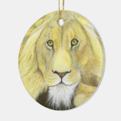 Lion Keramik Ornament (Links)